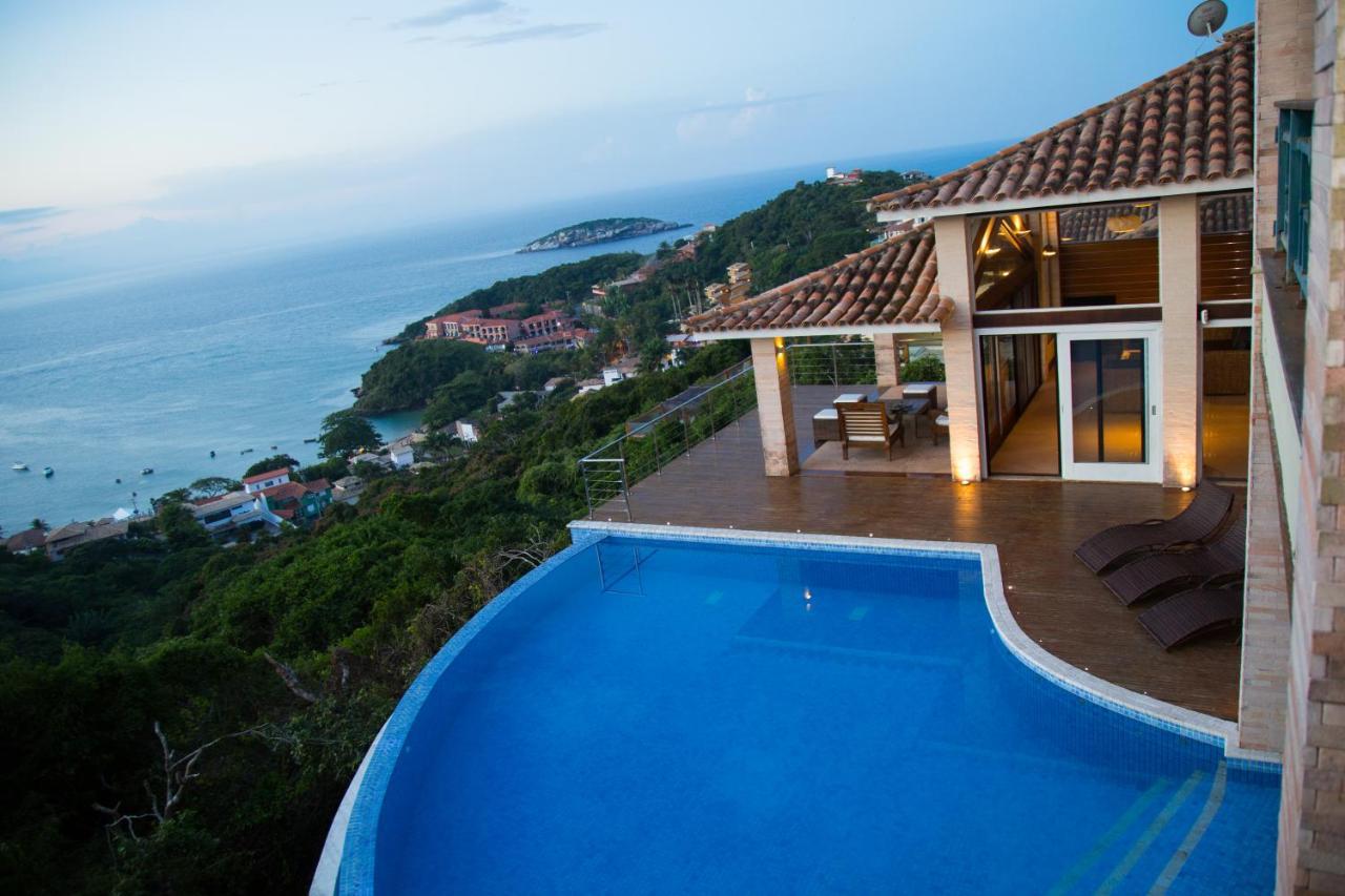 Buzios, Casa Inteira De Frente Para O Mar Em Joao Fernandes, Fabulosa, A Melhor Vista, Mansao Bella Vista Búzios エクステリア 写真