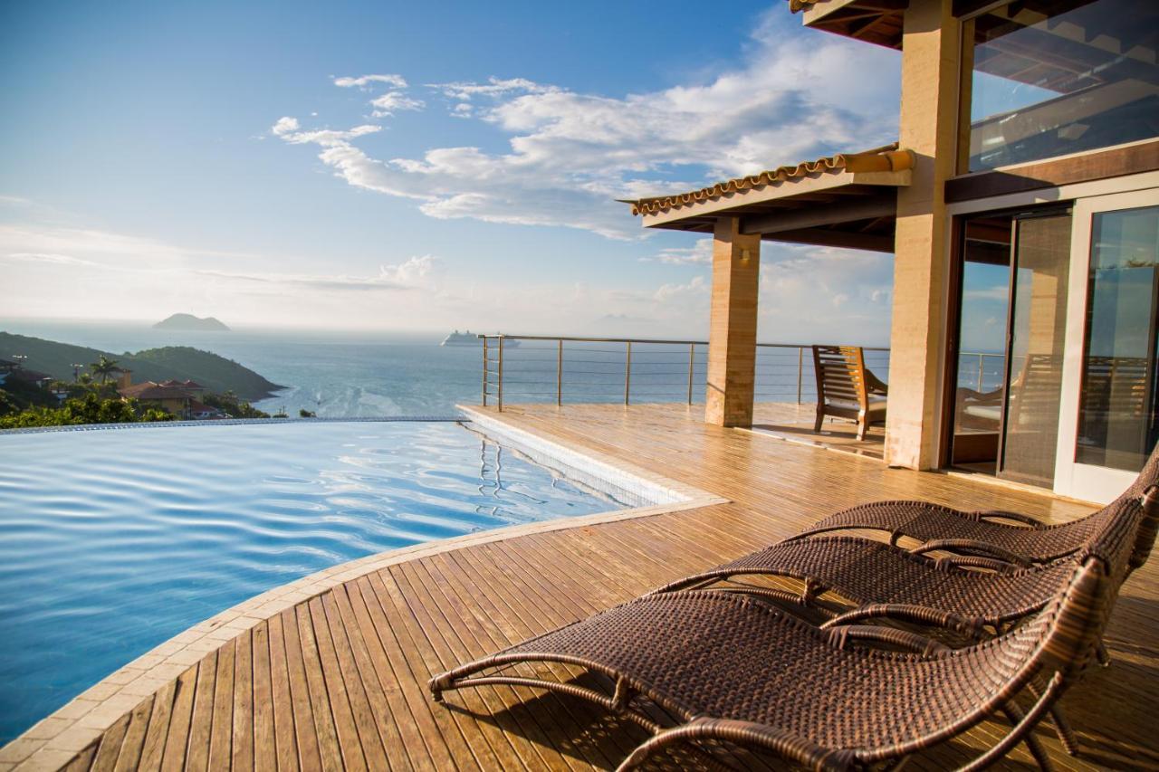 Buzios, Casa Inteira De Frente Para O Mar Em Joao Fernandes, Fabulosa, A Melhor Vista, Mansao Bella Vista Búzios エクステリア 写真